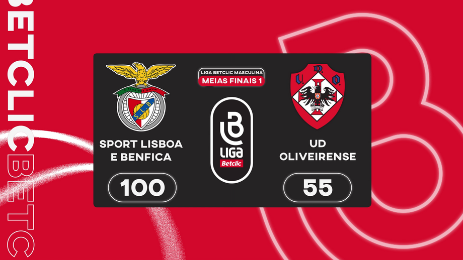Águias venceram 'sem espinhas' o jogo 1 da meia-final dos playoffs