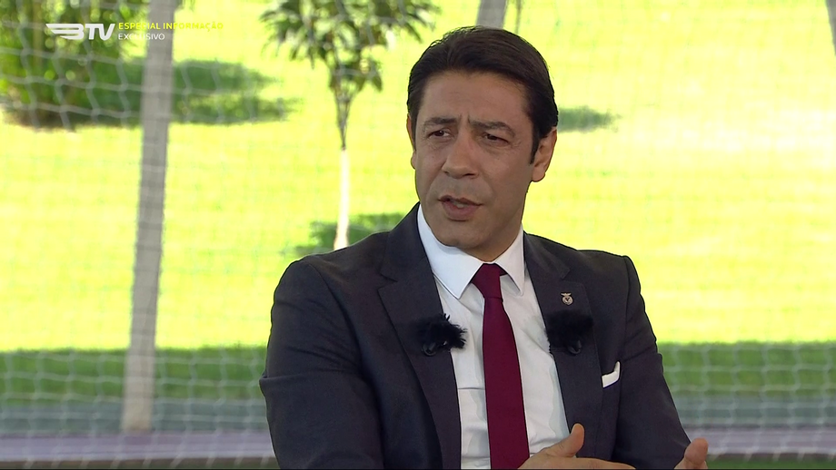 Presidente benfiquista fala sobre a questão dos laterais e o subrendimento de alguns jogadores