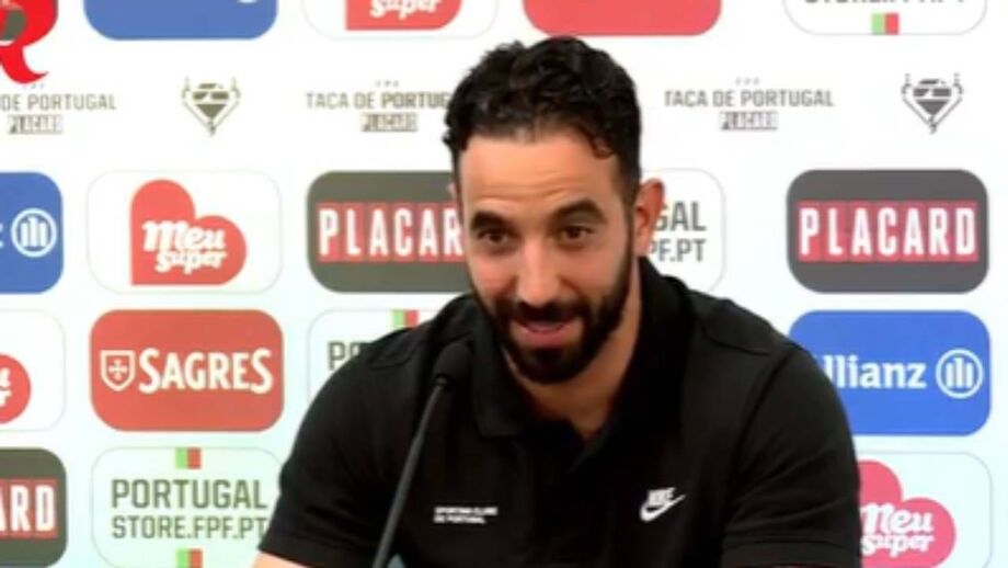Treinador do Sporting na antevisão da final da Taça de Portugal