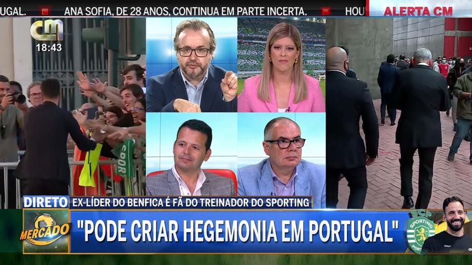Subdiretor de Record em declarações no programa 'Mercado' da CMTV