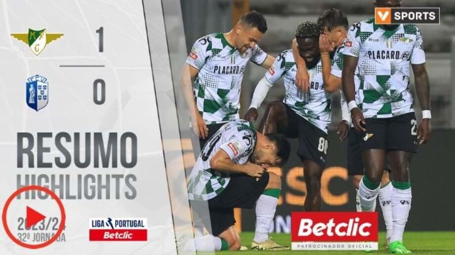 A crónica do Moreirense-Vizela, 1-0: descida inevitável com tiro de Ofori