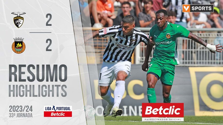 A crónica do Portimonense-Rio Ave, 2-2: de calculadora na mão em Faro