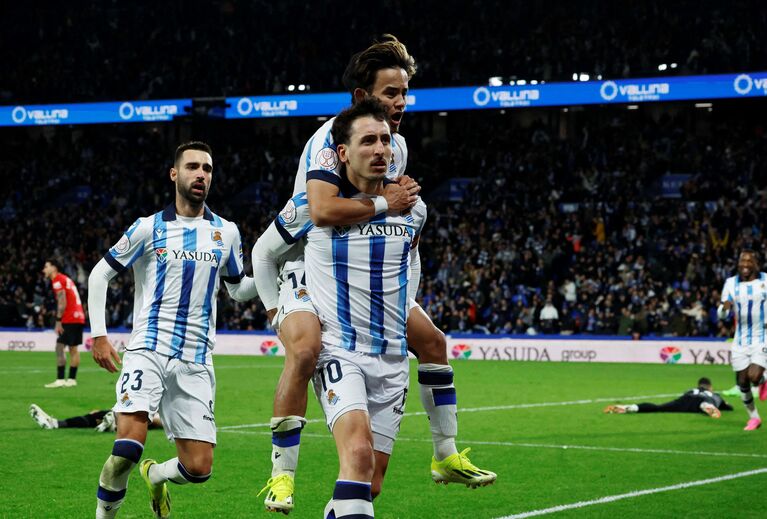 32.º Real Sociedad, entrada nova na tabela