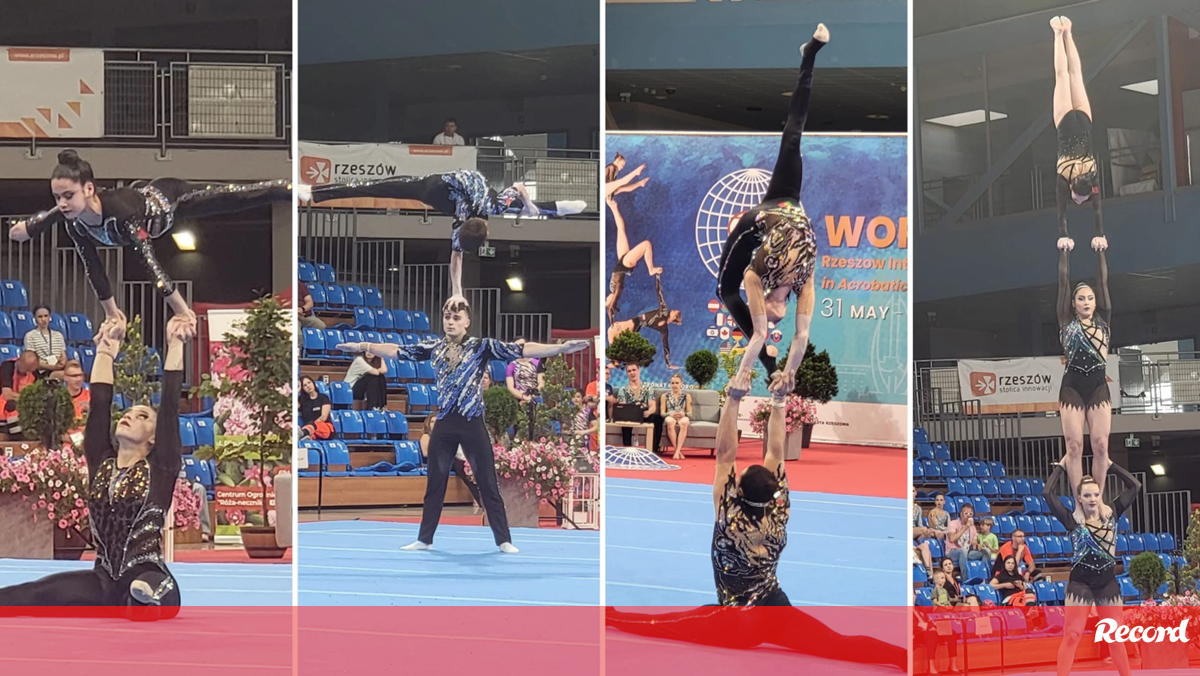 Portugal avança para finais de quatro disciplinas na Taça do Mundo de acrobática