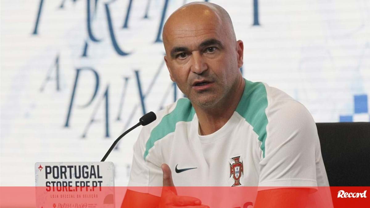 Em direto: siga a conferência de Bruno Fernandes e Roberto Martínez de antevisão ao jogo com a Irlanda