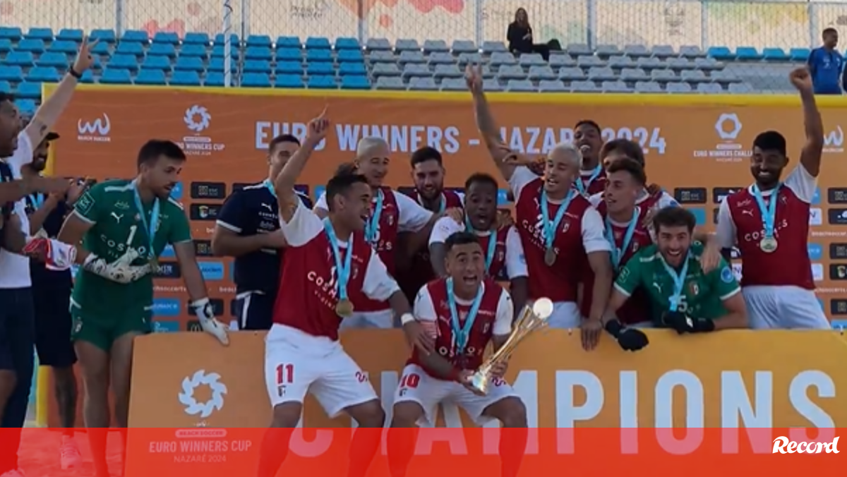 Sp Braga gewinnt den European Beach Soccer Champions Cup – Beach Soccer