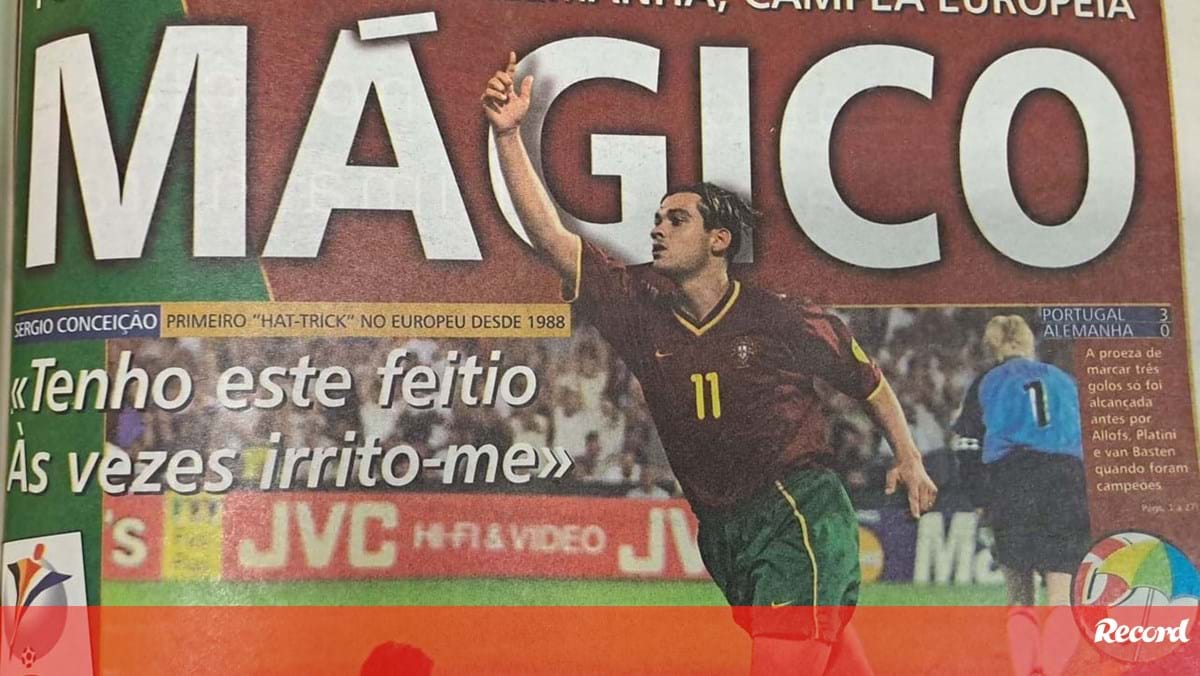 "Mágico": Sérgio Conceição fez história frente à Alemanha... em 2000