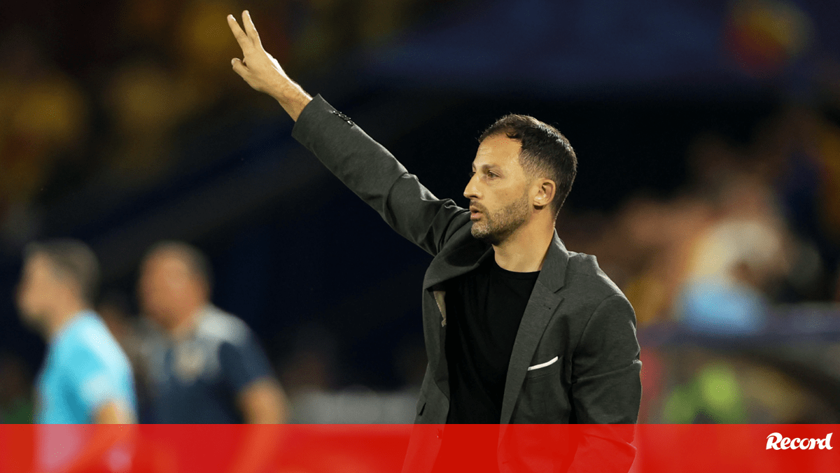 Domenico Tedesco: «Estou muito aliviado por termos vencido»