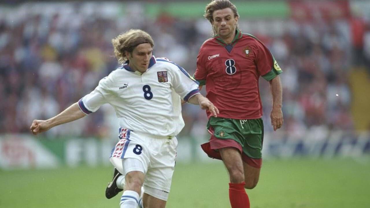 Poborsky marcou a Portugal em 1996