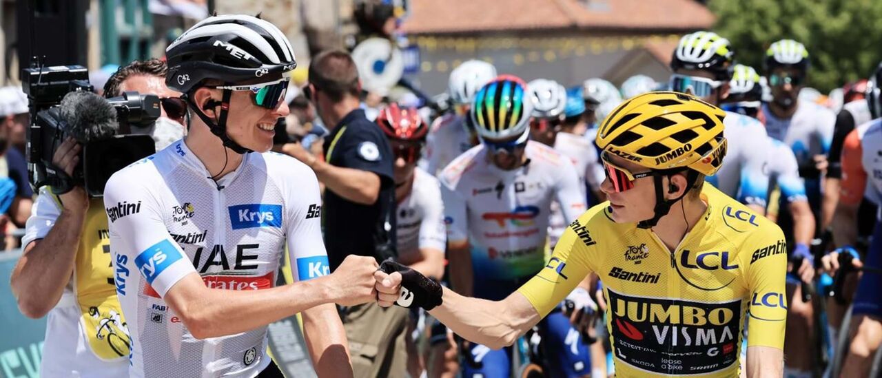 Pogacar e Vingegaard prometem fair play em mais um duelo de titãs no Tour 