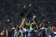Nessa mesma temporada 2017/18 conquistou o primeiro campeonato, selado com uma vitória por 1-0 diante do Feirense no Estádio do Dragão