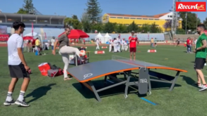 Record Challenge Park: os toques de Pauleta no teqball