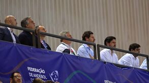 André Villas-Boas marcou presença na final da Taça de andebol