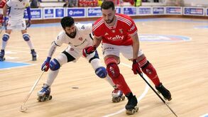 Benfica vence em casa da Oliveirense e empata meia-final do playoff de hóquei em patins