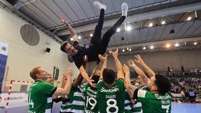 Sporting-FC Porto, 34-30: Leão festeja o triplete