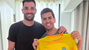 Pedro Fernandes despede-se de Adán: «Sempre que precisares de arroz, sal ou uma alface...»