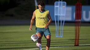 João Félix ausente do treino da Seleção Nacional com dores no pescoço