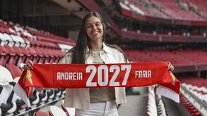 Andreia Faria renova com o Benfica até 2027