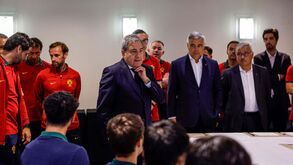 Fernando Gomes tomou o pequeno-almoço com a Seleção de sub-17