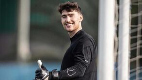 Franco Israel está a 100%: veja as imagens do guardião do Sporting integrado no Uruguai
