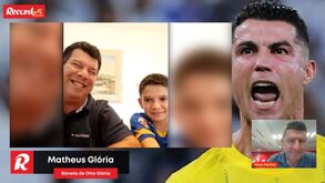 Matheus, bisneto de Otto Glória: «Cristiano Ronaldo é o meu ídolo. Identifico-me com ele»