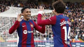 Sauditas atrás de uma mão cheia de jogadores do Barcelona com João Félix 'ao barulho'
