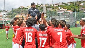 Pedro Faria e o bicampeonato de iniciados para o Benfica: «Tinham de fazer por merecer»