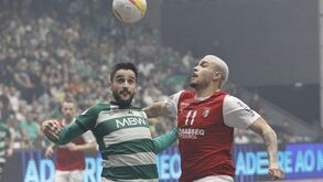 Sp. Braga e Sporting vão para o segundo round na arena do título de futsal