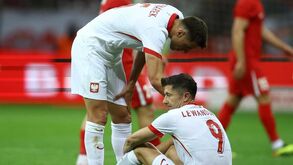 Baixa de peso na Polónia: Lewandowski falha jogo com a Holanda 