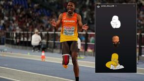 Jordan Díaz reage às alegações de Pichardo com... três emojis a chorar