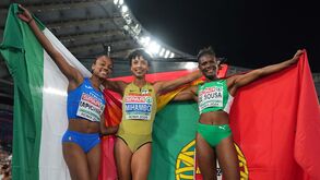 Europeus: Agate de Sousa conquista medalha de bronze no salto em comprimento