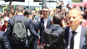 As imagens da euforia na Cidade do Futebol antes da partida da Seleção Nacional para a Alemanha