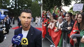 Cristiano Ronaldo e a receção à Seleção Nacional na Alemanha: «Impressionante, parece que estamos em Portugal»