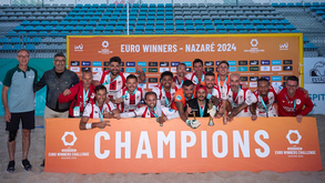 Leixões vence Euro Winners Challenge de futebol de praia