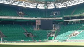 Novo passo nas obras do José Alvalade: Sporting já desmonta ecrã gigante do topo Norte