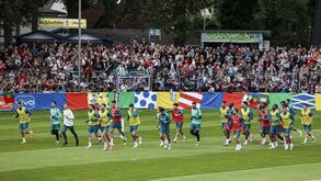 Mais de oito mil espectadores: as imagens impressionantes do primeiro treino da Seleção na Alemanha
