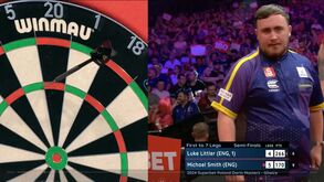 Prodígio de 17 anos volta a fazer das suas nos dardos: esta jogada está a encantar os ingleses