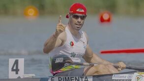 Fernando Pimenta medalha de bronze em K1 1.000 metros nos Europeus