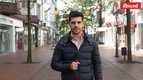 Quem a viu e quem a vê: tranquilidade toma conta da cidade que acolhe seleção portuguesa 