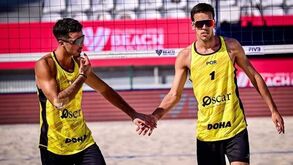 Duplas portuguesas de voleibol de praia falham apuramento na Letónia