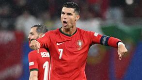 A reação de Cristiano Ronaldo à vitória de Portugal: «Até ao fim!»