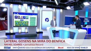 Rafael Soares: «Gosens é um jogador diferente de Grimaldo, lateral que deixou saudades no Benfica»