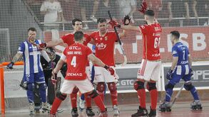 Benfica goleia FC Porto na Luz e empata final do playoff de hóquei em patins