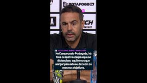 Artur Jorge não foge a pergunta de jornalista e explica as diferenças entre Brasileirão e Liga Betclic