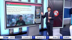 Notícia Record: Paulinho fechado no Toluca em negócio de quase 8 milhões de euros