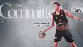 Rúben Prey ruma à NCAA: jovem português oficializado na Universidade de St. John's