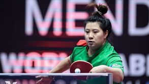 Jieni Shao afastada nos 'quartos' do WTT Contender de Lagos de ténis de mesa