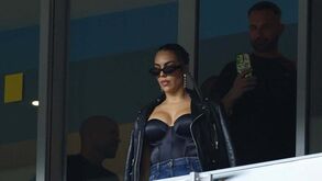 Georgina deslumbra nas bancadas do Signal Iduna Park antes do Turquia-Portugal