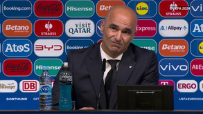 Roberto Martínez descontente com as invasões no Turquia-Portugal: «Tivemos sorte que as intenções eram boas»