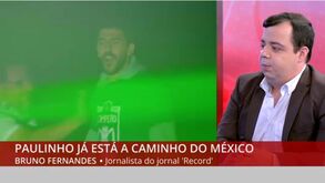 Bruno Fernandes: «Apenas faltou a Paulinho uma ou outra oportunidade na Seleção»